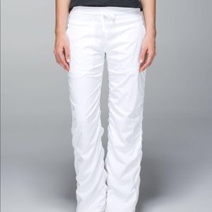 Lululemon Dance Studio Pants White Size 2 Lined